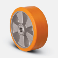 Колесо полуретановое 100 мм ( ABP-100 ), диск алюминий